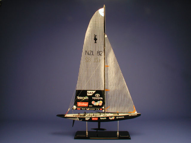 Team New Zealand Ship Model