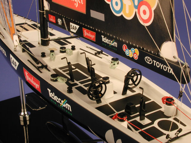 [Team New Zealand Ship Model]