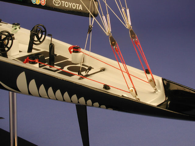 [Team New Zealand Ship Model]