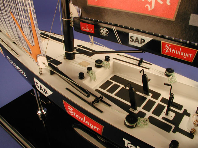 [Team New Zealand Ship Model]