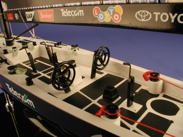 [Team New Zealand Ship Model]