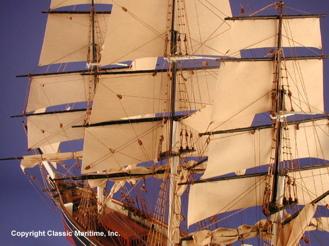 [Large Cutty Sark Ship Model]