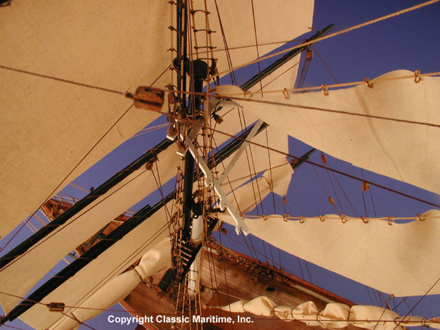 [Large Cutty Sark Ship Model]