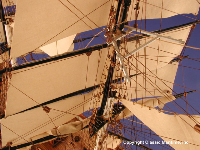 [Large Cutty Sark Ship Model]