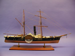 [USS Harriet Lane Model]