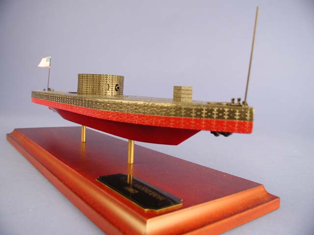 [USS Monitor Ship Model]