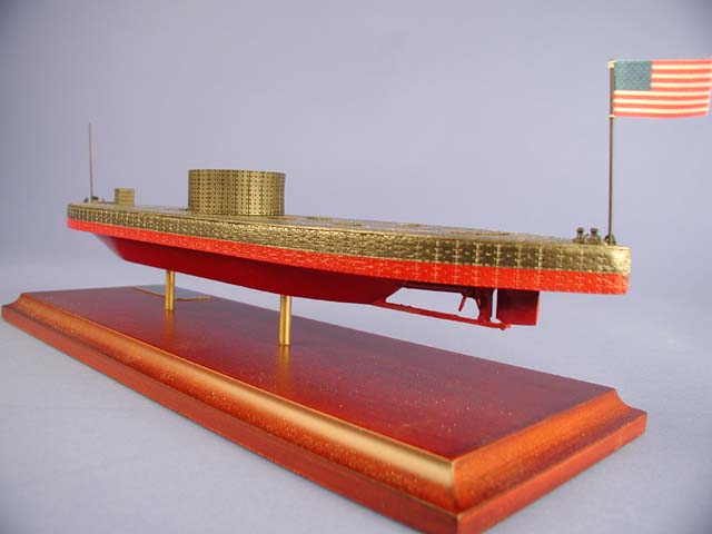 [USS Monitor Ship Model]